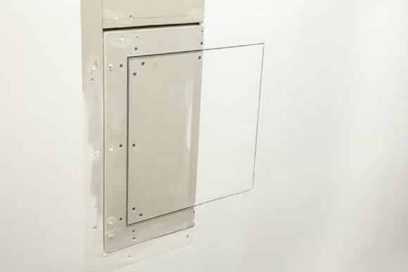 Geostaff fire-resistant inspection hatches for the passive fire protection